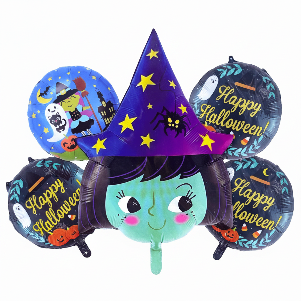 Balloon Bouquet - Witch