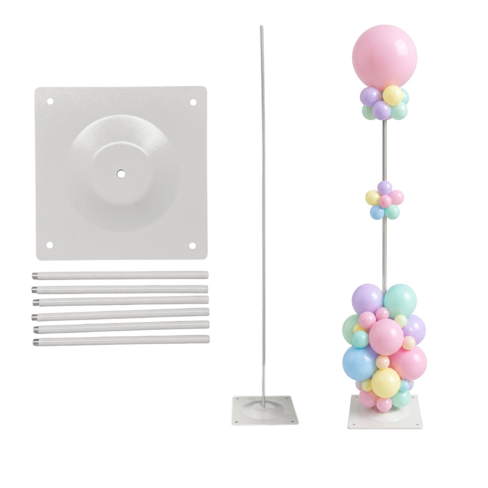 70" Indoor Metal Balloon Column Stand - Winner Party