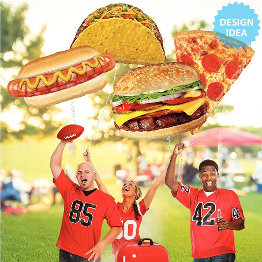 31" Cheeseburger Photographic Foil Balloon - Betallic