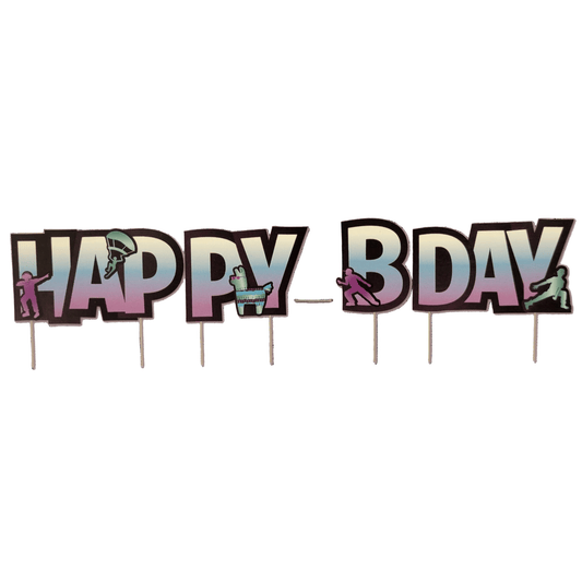 Birthday Yard Sign - Battle Royal