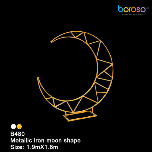 B480G Moon Frame - Gold - Borosino