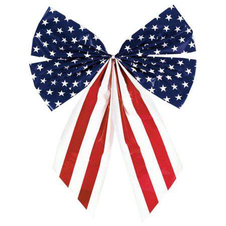 Bow - Patriotic Stars & Stripes