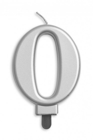 Candle - Silver Number (1ct)