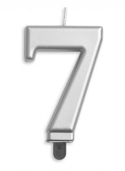 Candle - Silver Number (1ct)