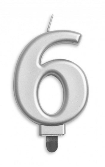 Candle - Silver Number (1ct)