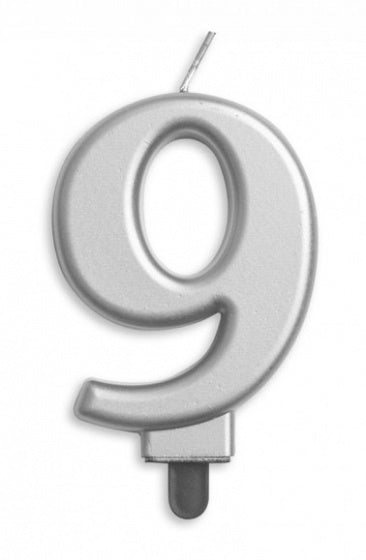Candle - Silver Number (1ct)
