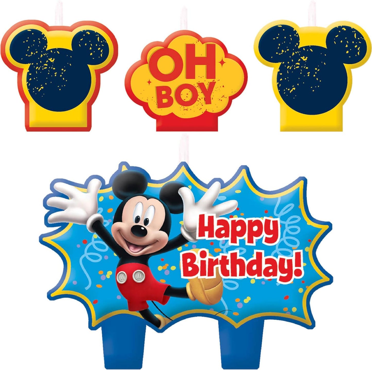 Candles - Disney Mickey Fun and Friends (4ct)