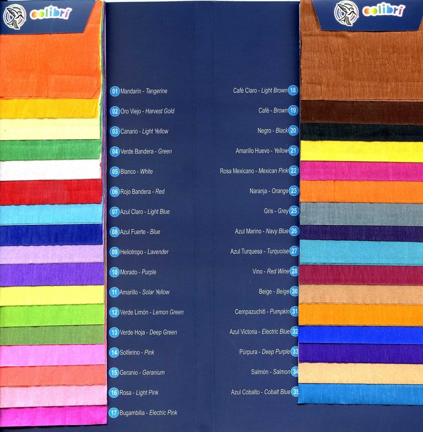 Colibri Papel China/Tissue Paper