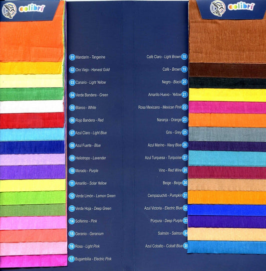 Colibri Papel China/Tissue Paper