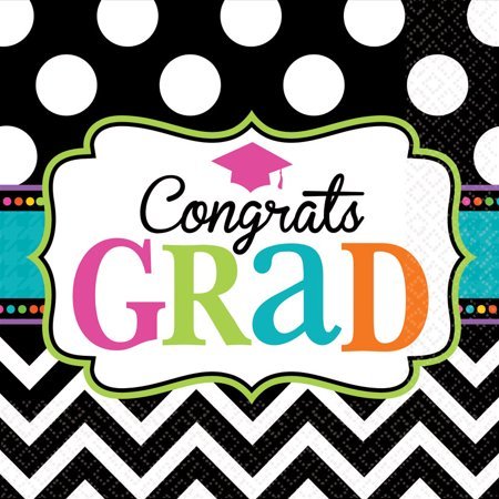 Congrats Grad Dream Big Luncheon Napkins 125ct - Amscan
