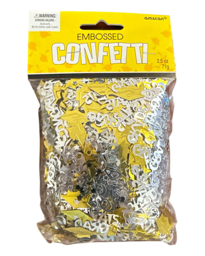 Congrats Grad (Yellow) Confetti 2.5 oz - Amscan