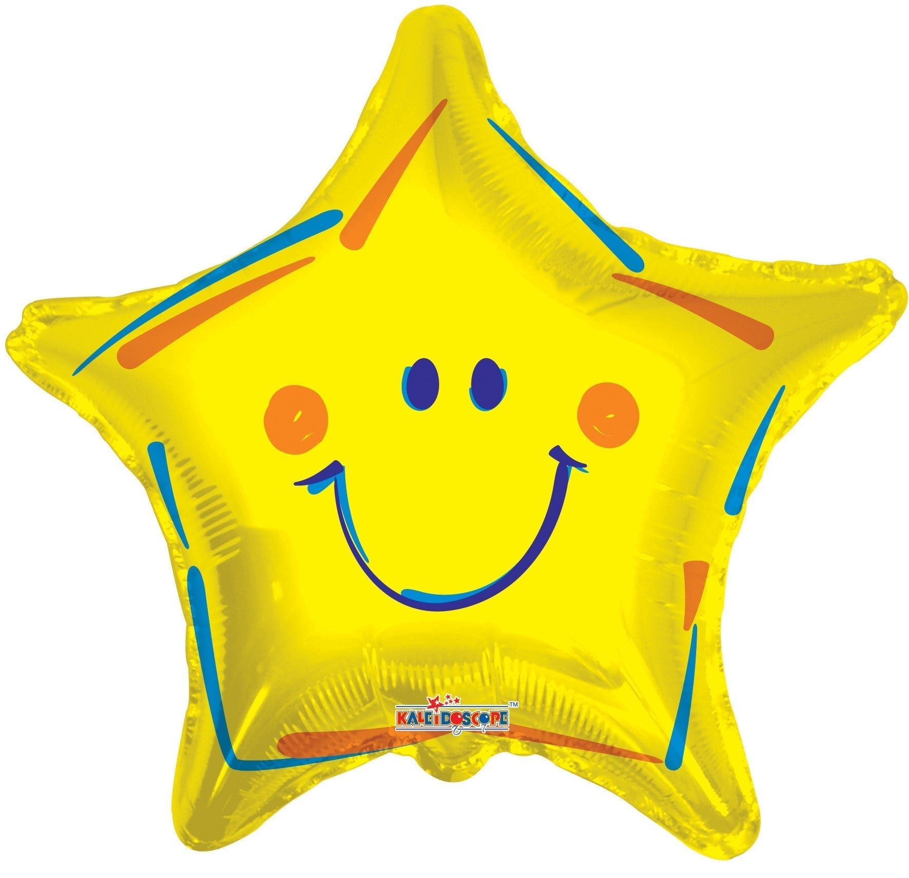 18" Yellow Smiley Star - Conver USA