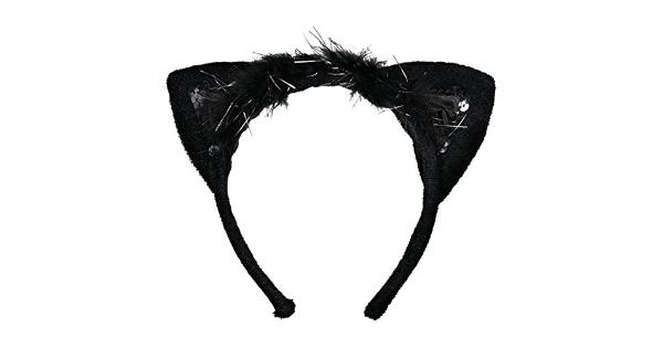 Costume - Black Cat Ears Headband