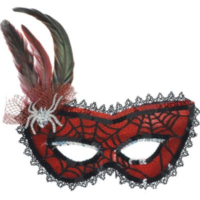 Costume - Spider Web Mask - Amscan