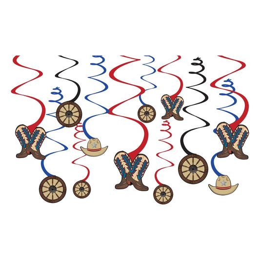 Decorations Value Pack - Western Swirls