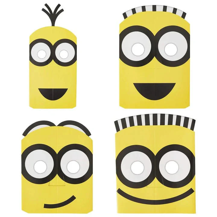 Despicable Me Paper Masks 8ct - Unique