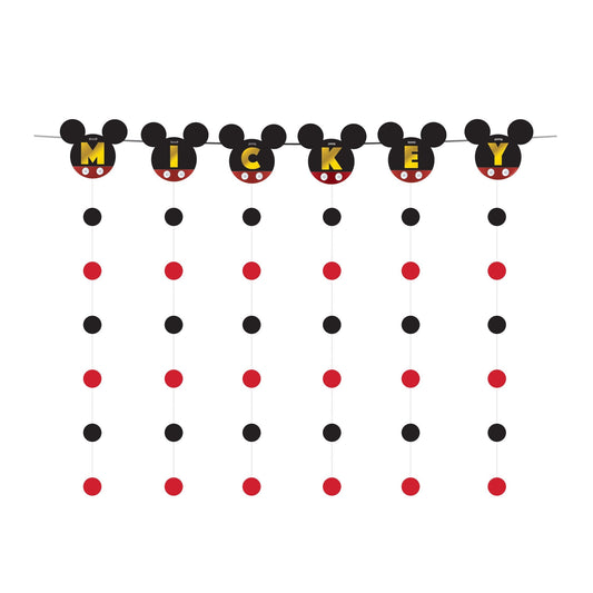 Disney Mickey Mouse Forever Banner String Decorating Kit - Amscan