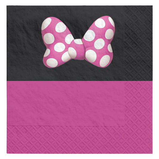 Disney Minnie Mouse Lunch Napkins 16ct - Amscan