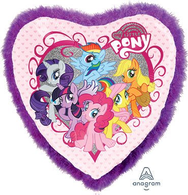 Doo Dad My Little PONY Group - 32in Foil Balloon with Boa Trim