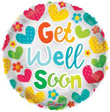 ConverUSA 18" Get Well Soon Balloon