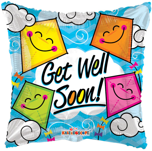 ConverUSA 18" Get Well Soon Balloon