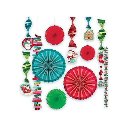 Fan Decorating Kit - North Pole Christmas (13ct)