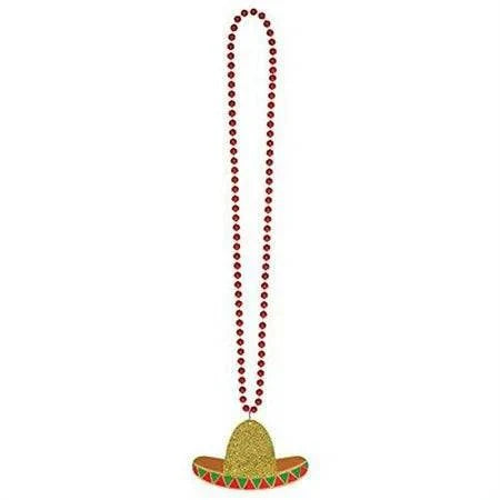 Fiesta Mexican Hat Necklace 1ct - Amscan