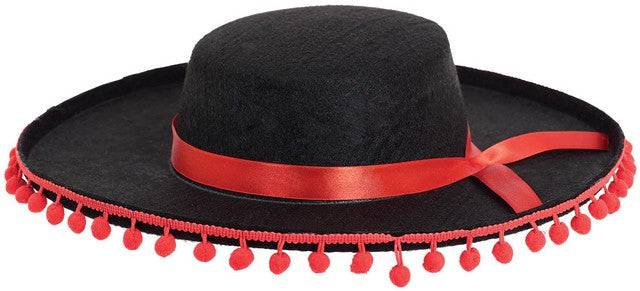 Fiesta Spanish Hat One Size Black 1ct - Amscan