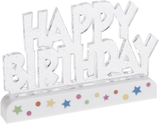 Flashing Candle - Happy Birthday
