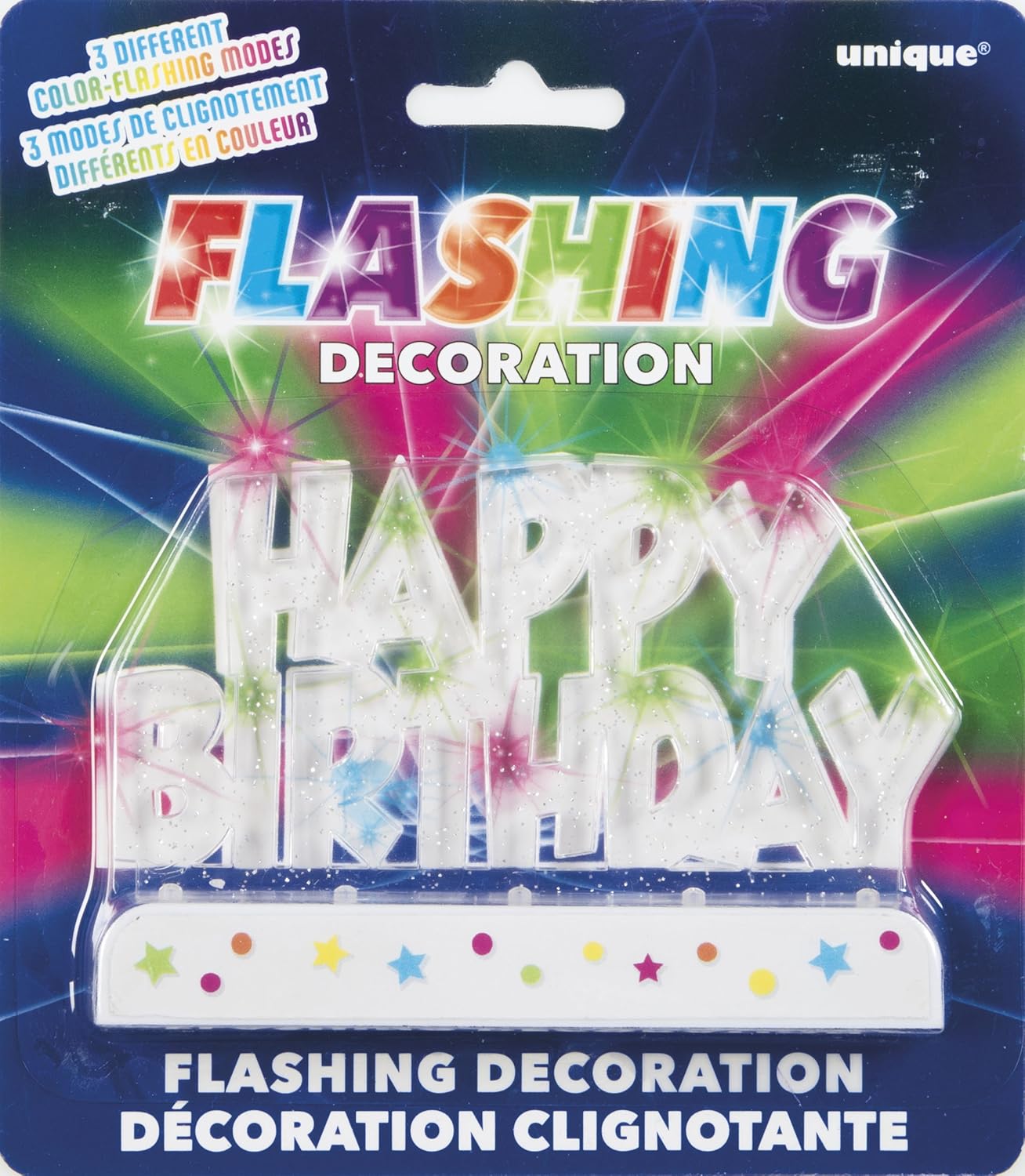 Flashing Candle - Happy Birthday
