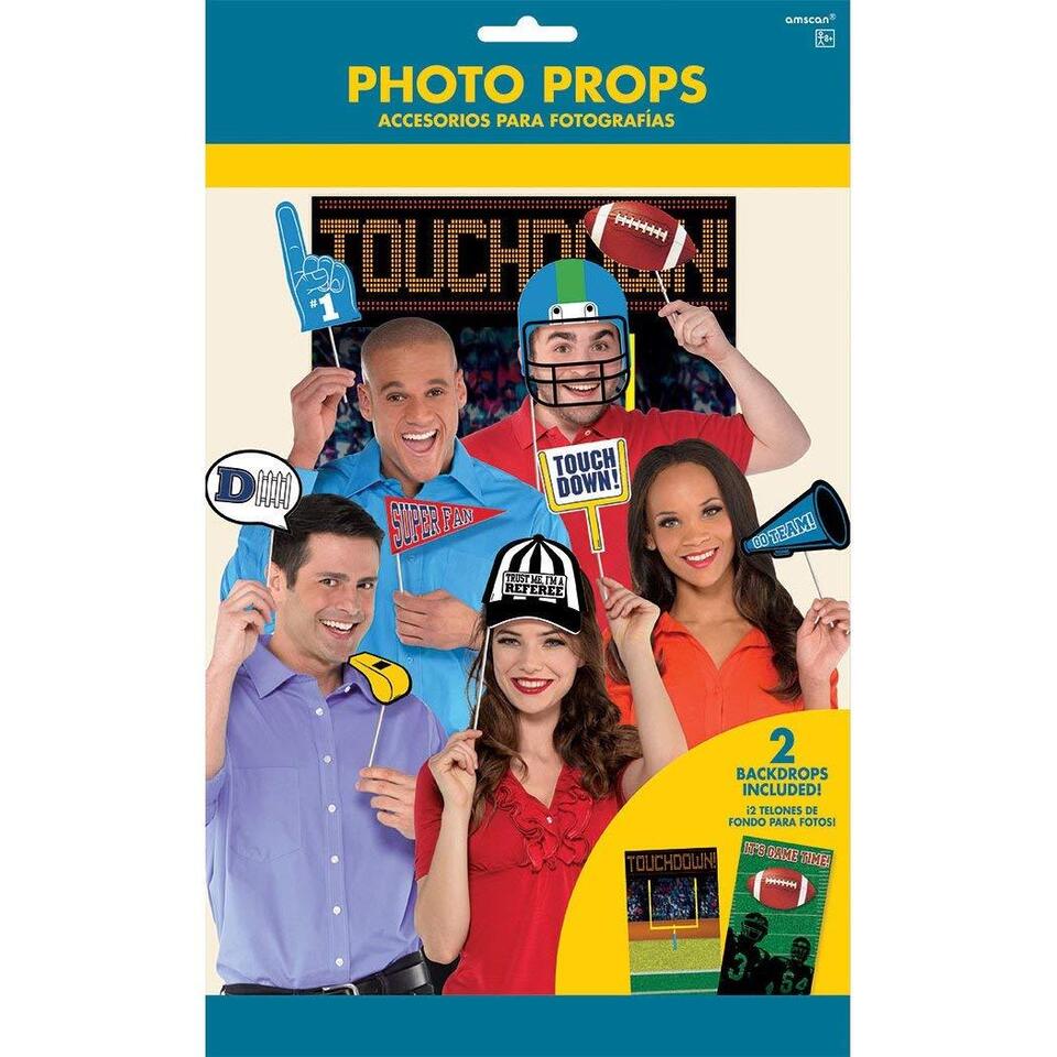 Football Photo Booth Props Amscan Winner Party football-photo-booth-props-amscan-winner-party