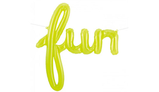 29" Fun Script Letter - Northstar Balloons