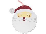 Glitter Sign - Santa