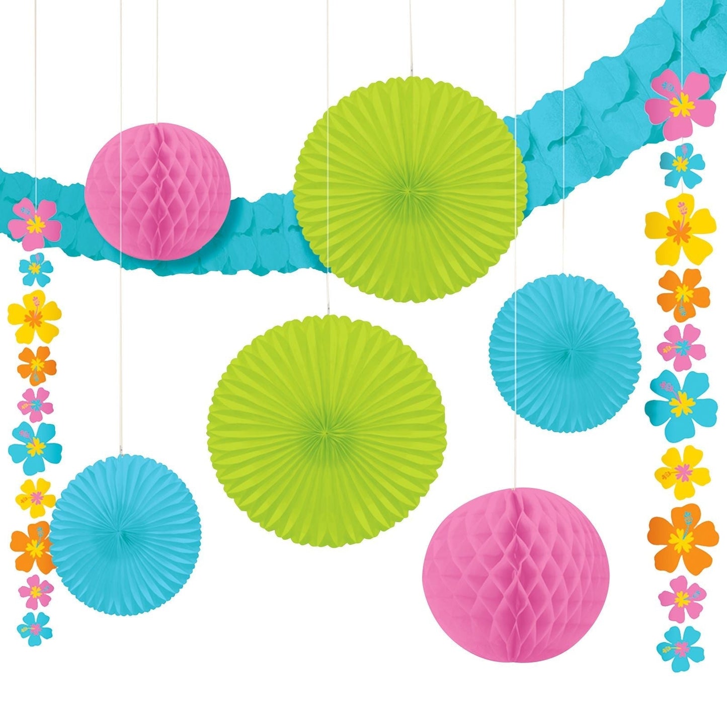 Hibiscus Party Decorating Kit
