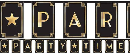 Hollywood Party Letter Banner 12ft - Amscan