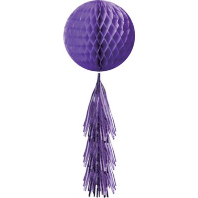 Honeycomb Ball with Tassel Tail