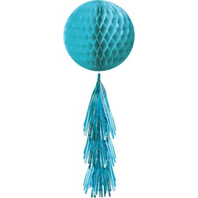 Honeycomb Ball with Tassel Tail