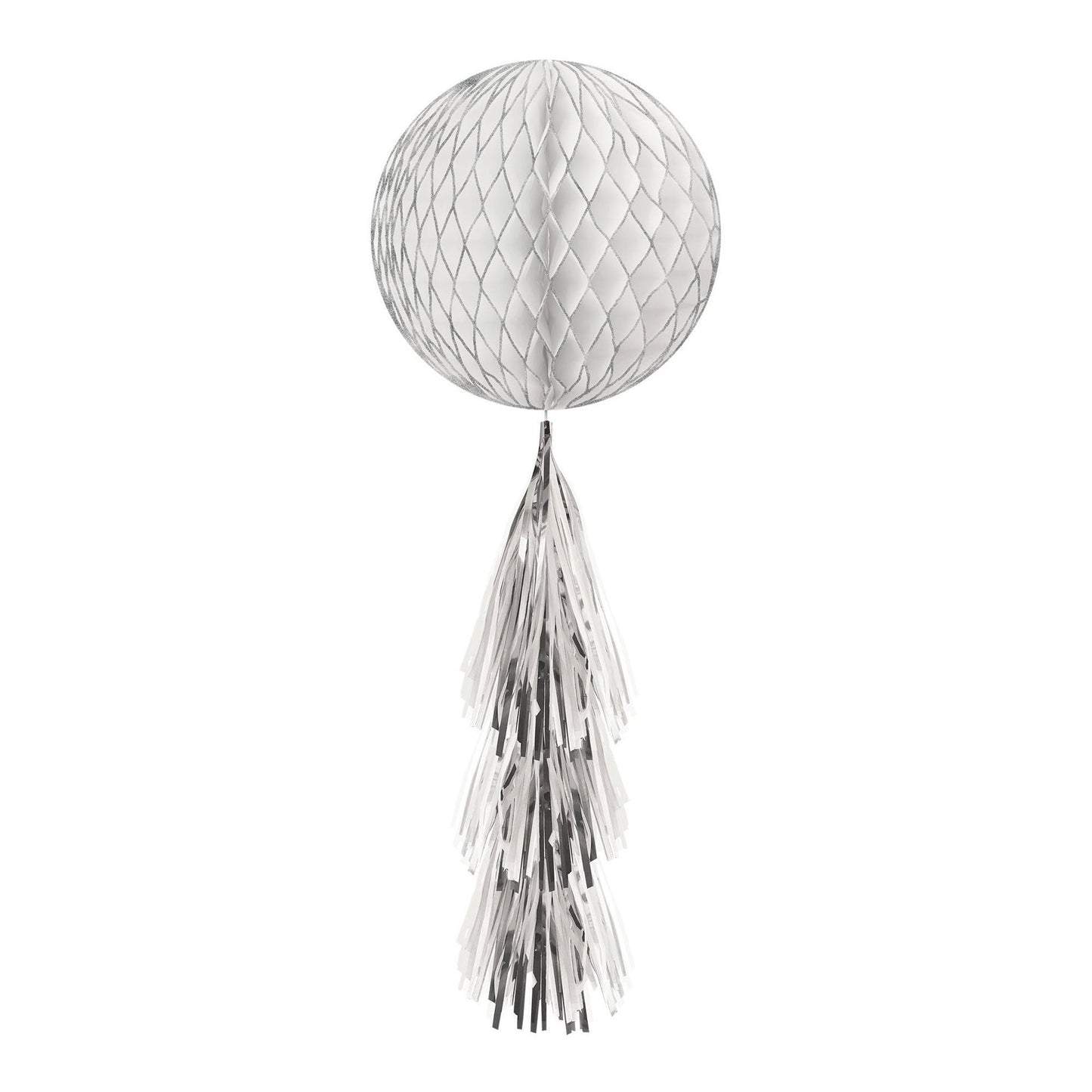Honeycomb Ball with Tassel Tail