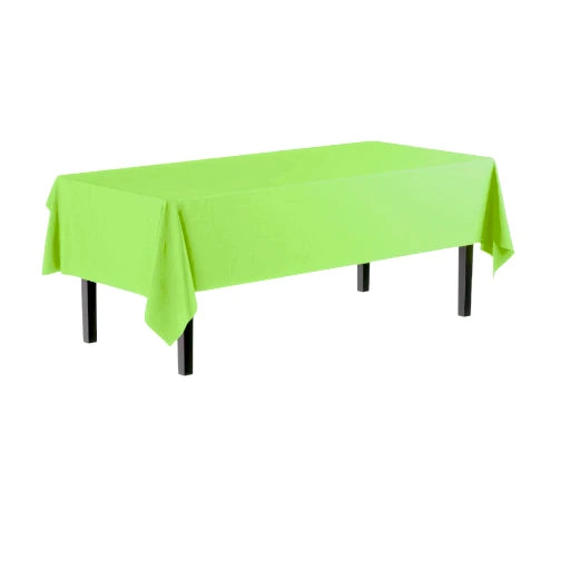 Mantel rectangular de alta resistencia de 108" - Color liso