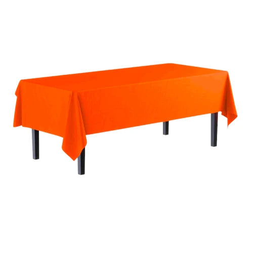 Mantel rectangular de alta resistencia de 108" - Color liso
