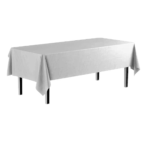 Mantel rectangular de alta resistencia de 108" - Color liso