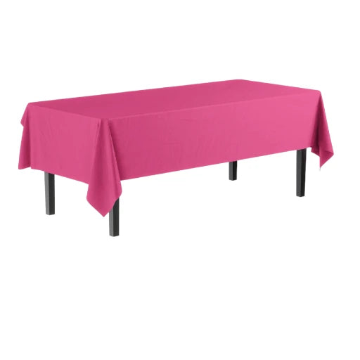 Mantel rectangular de alta resistencia de 108" - Color liso