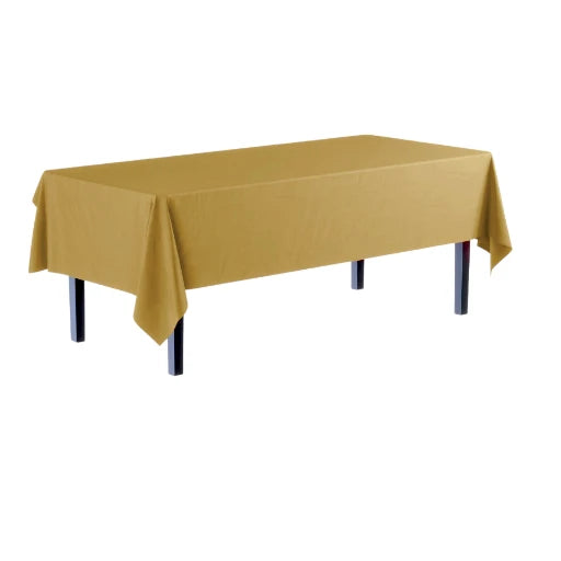 Mantel rectangular de alta resistencia de 108" - Color liso