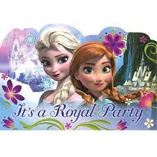 Invitations - Frozen It's a Royal Party (8ct)