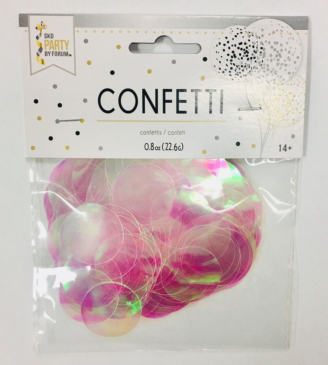 Iridescent Confetti Dots - 1" - 22.6g