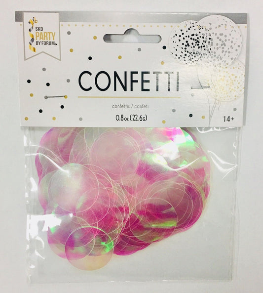 Iridescent Confetti Dots - 1" - 22.6g