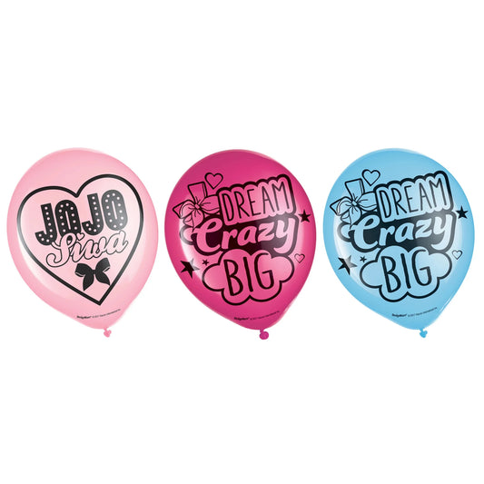 Jojo Siwa 12" Latex Balloons 6ct