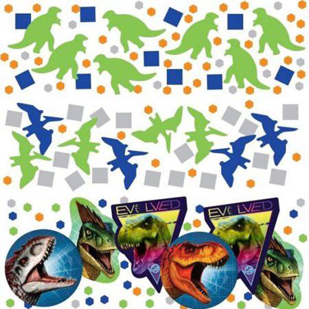 Jurassic World Dino Hybrid Confetti Value Pack 1.2 oz, (1 Pack) - Amscan
