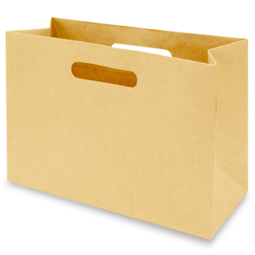 Kraft Bag - Die - Cut Boutique Small (12ct)
