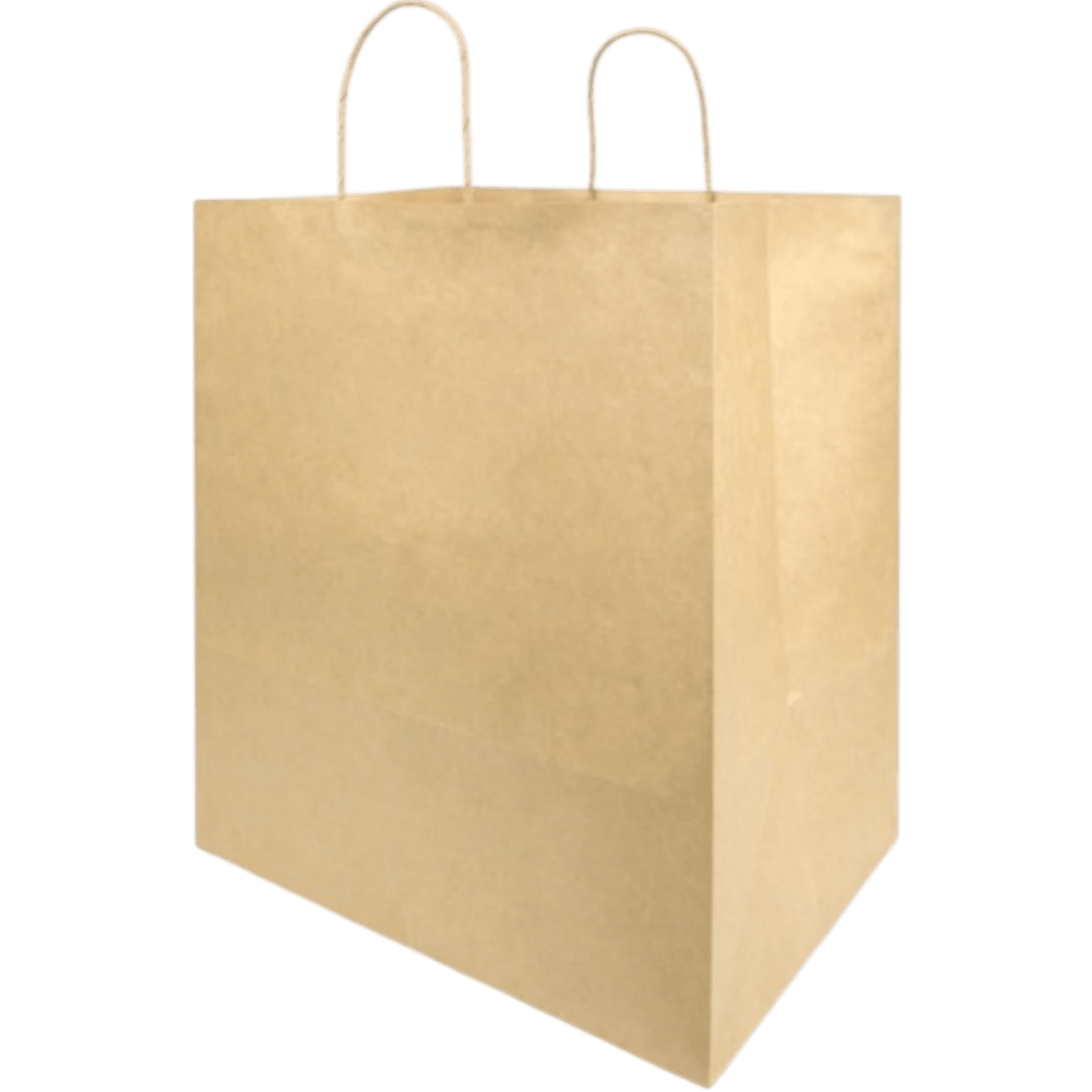 Kraft Bag - Jumbo Delivery Handle (12ct)